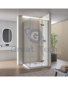 10mm Tempered Shower  Bathroom Cabinet Panel Glass 