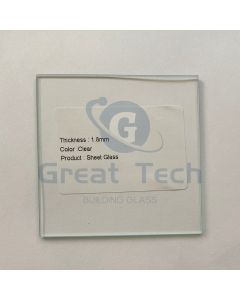 1.8mm Clear Sheet Glass