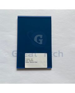 6MM DARK BLUE REFLECTIVE FLOAT GLASS