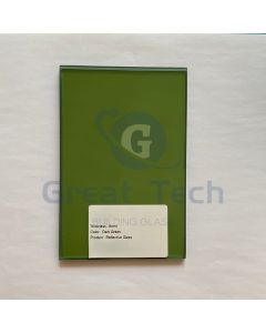 6MM DARK GREEN REFLECTIVE FLOAT GLASS